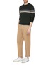 Figure View - Click To Enlarge - EQUIL - Stripe wool blend sweater