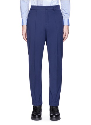 Main View - Click To Enlarge - MONCLER - Pintucked fleece lined pants