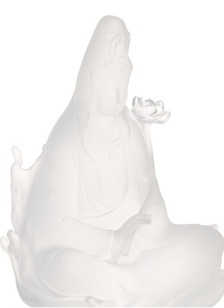Detail View - Click To Enlarge - TITTOT - Lotus Bloom Guanyin sculpture