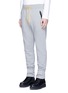Front View - Click To Enlarge - MONCLER - x Off-White cuff strap cotton sweatpants