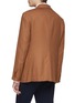Back View - Click To Enlarge - CAMOSHITA - Rayon-wool soft blazer