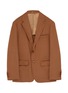 Main View - Click To Enlarge Main View - Click To Enlarge - Camoshita - Rayon-wool soft blazer