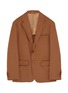 Main View - Click To Enlarge - CAMOSHITA - Rayon-wool soft blazer