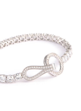 Detail View - Click To Enlarge - CZ BY KENNETH JAY LANE - Cubic zirconia tennis bracelet