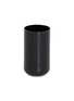 Main View - Click To Enlarge - LOCAL DESIGN - Crackle medium vase – Black