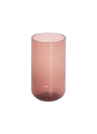 Main View - Click To Enlarge - LOCAL DESIGN - Crackle medium vase – Brown