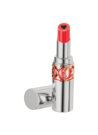 Main View - Click To Enlarge - YSL BEAUTÉ - Volupté Plump-in-Color – 4 Exposing Coral