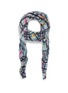 Main View - Click To Enlarge - FALIERO SARTI - 'Spruzzino' check border modal-cashmere scarf