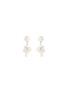 Main View - Click To Enlarge - SOPHIE BILLE BRAHE - 'Botticelli' freshwater pearl 14k yellow gold drop earrings
