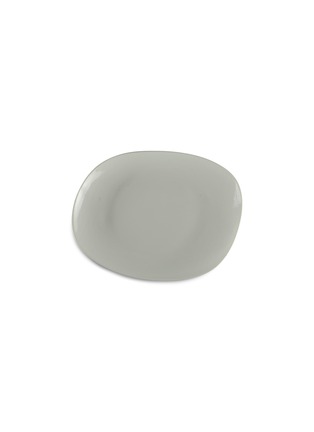 Main View - Click To Enlarge - ZI - Raindrop large side plate – Light Green