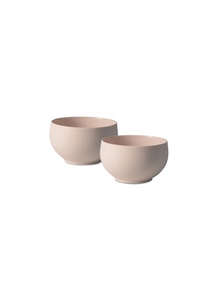Main View - Click To Enlarge - ZI - Petal Nest small bowl set – Pink