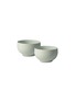 Main View - Click To Enlarge - ZI - Petal Nest small bowl set – Light Green