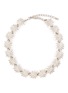 Main View - Click To Enlarge - KENNETH JAY LANE - Glass crystal starburst link chain necklace