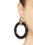 Figure View - Click To Enlarge - KENNETH JAY LANE - Door knocker drop clip earrings