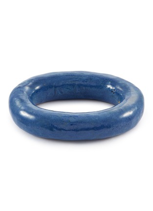Main View - Click To Enlarge - KENNETH JAY LANE - Ceramic oval bangle