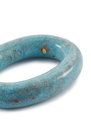 Detail View - Click To Enlarge - KENNETH JAY LANE - Ceramic oval bangle