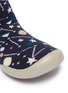 Detail View - Click To Enlarge - COLLÉGIEN - Planet intarsia toddler sock knit sneakers