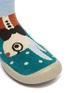 Detail View - Click To Enlarge - COLLÉGIEN - Pompom rabbit intarsia toddler sock knit sneakers