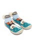 Figure View - Click To Enlarge - COLLÉGIEN - Pompom rabbit intarsia toddler sock knit sneakers