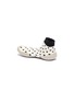Detail View - Click To Enlarge - COLLÉGIEN - Polka dot intarsia toddler sock knit sneakers