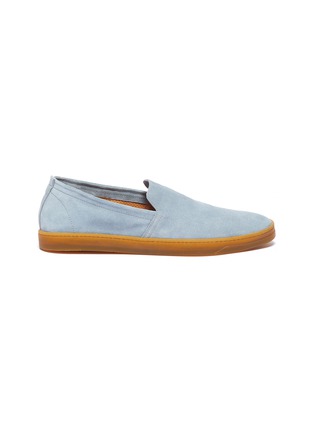 Main View - Click To Enlarge - HENDERSON - Suede slip-ons