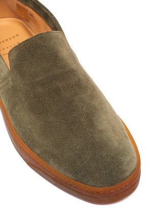 Detail View - Click To Enlarge - HENDERSON - Suede slip-ons