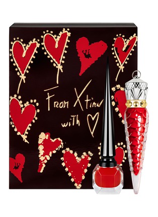 Main View - Click To Enlarge - CHRISTIAN LOUBOUTIN - Loubivalentine's Limited Edition Coffret – Rouge Louboutin