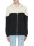 Main View - Click To Enlarge - TRE BY NATALIE RATABESI - 'The Aaliyah' colourblock panelled zip hoodie