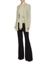 Figure View - Click To Enlarge - EQUIL - Shawl lapel wool-silk-cashmere cardigan