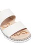 Detail View - Click To Enlarge - SAM EDELMAN - 'Asha' stud welt leather slide sandals