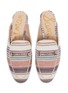 Detail View - Click To Enlarge - SAM EDELMAN - 'Linnie' stripe tweed loafer slides