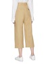 Back View - Click To Enlarge - FFIXXED STUDIOS - Twill wide leg drawstring pants
