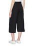 Back View - Click To Enlarge - FFIXXED STUDIOS - Pintuck twill culottes