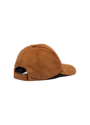 Figure View - Click To Enlarge - MAISON MICHEL - 'Tiger' suede baseball cap