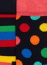 Detail View - Click To Enlarge - HAPPY SOCKS - Stripe organic cotton kids socks 2-pack set