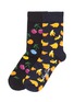 Main View - Click To Enlarge - HAPPY SOCKS - Cherry organic cotton kids socks 2-pack set