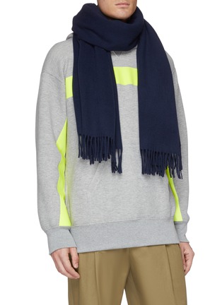 Figure View - Click To Enlarge - ACNE STUDIOS - Oversized wool scarf