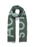 Main View - Click To Enlarge - ACNE STUDIOS - Logo jacquard wool blend scarf