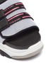 Detail View - Click To Enlarge - ASH - 'Ace' chunky outsole logo band mesh slide sandals