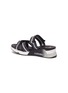  - ASH - 'Logan' reflective stripe strappy sandals