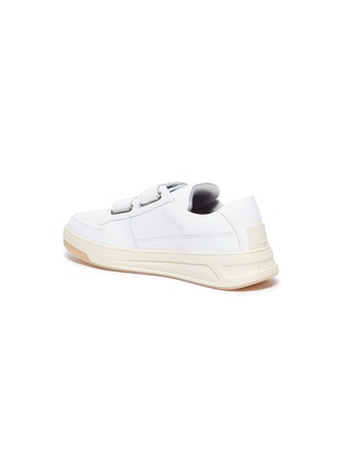  - ACNE STUDIOS - Face patch leather sneakers