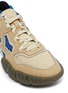 Detail View - Click To Enlarge - ACNE STUDIOS - Chunky outsole suede panel mesh sneakers