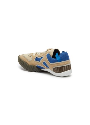  - ACNE STUDIOS - Chunky outsole suede panel mesh sneakers