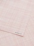 Detail View - Click To Enlarge - CHILEWICH - Basketweave rectangle placemat – Blush