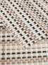 Detail View - Click To Enlarge - CHILEWICH - Grid placemat – Sand