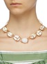 Figure View - Click To Enlarge - ROSANTICA - 'Beatrix' seashell link chain necklace
