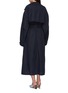 Back View - Click To Enlarge - JACQUEMUS - 'Le manteau Claudia' belted oversized linen trench coat