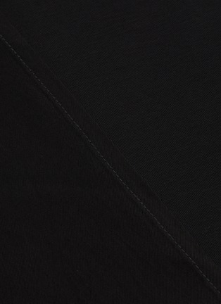Detail View - Click To Enlarge - YOHJI YAMAMOTO - Gathered waist wrap skirt
