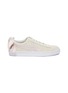 Main View - Click To Enlarge - PUMA - 'Suede Bow Hexamesh' sneakers