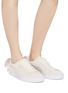 Figure View - Click To Enlarge - PUMA - 'Suede Bow Hexamesh' sneakers